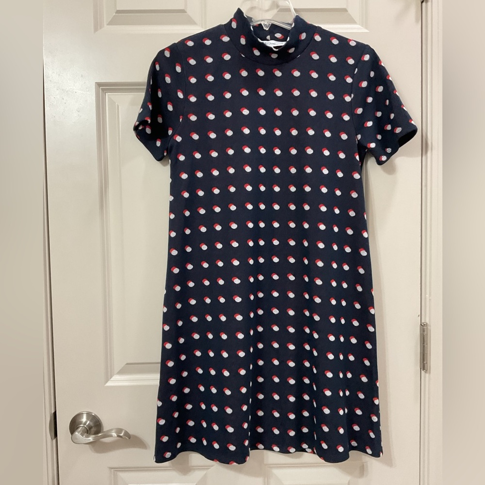 NWT BCBGeneration Blue Polkadot Dress - Size S